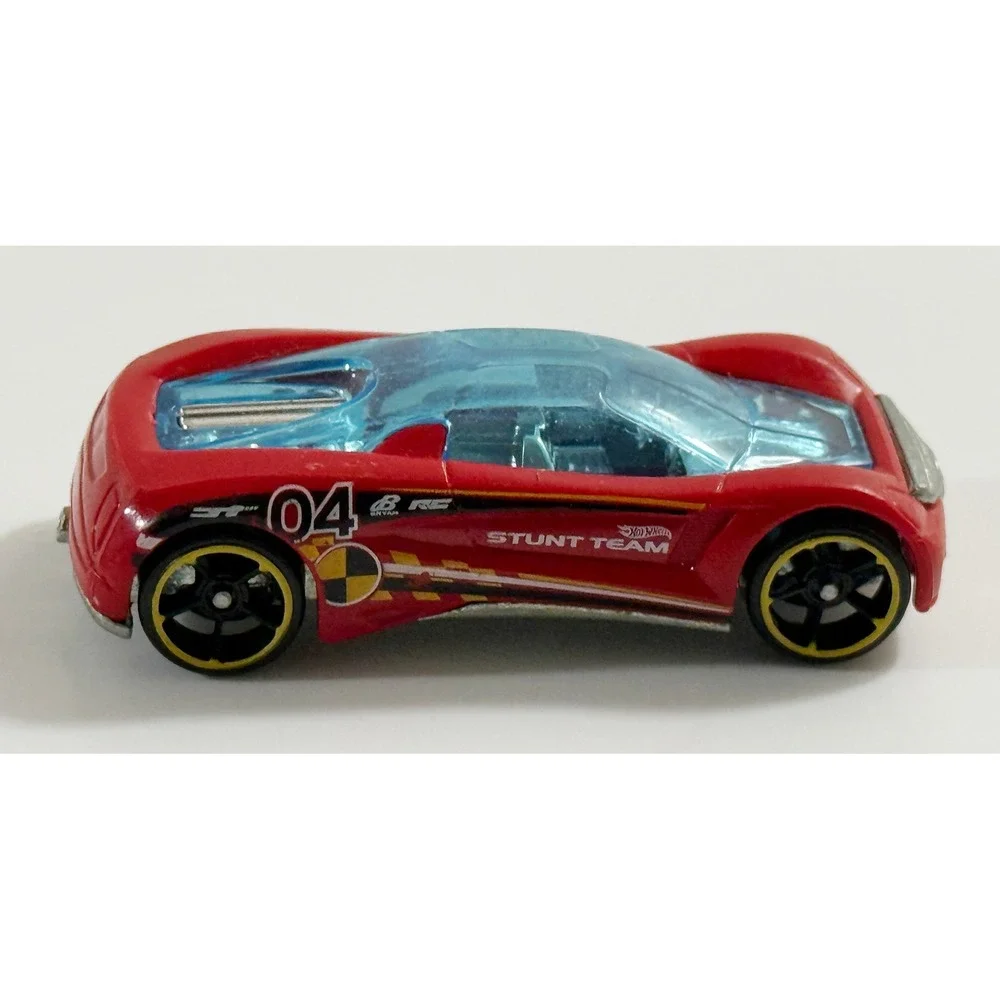 Hot Wheels Nitrium Toy Car Kids 1:64 Red Stunt Team 04 Diecast F23